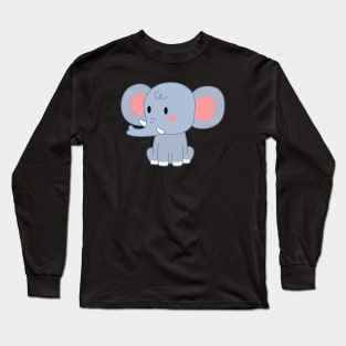 Cute elephant Long Sleeve T-Shirt